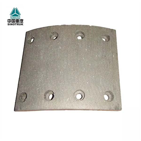 Howo truck brake lining brake pad WG9200340068 for Sinotruk parts