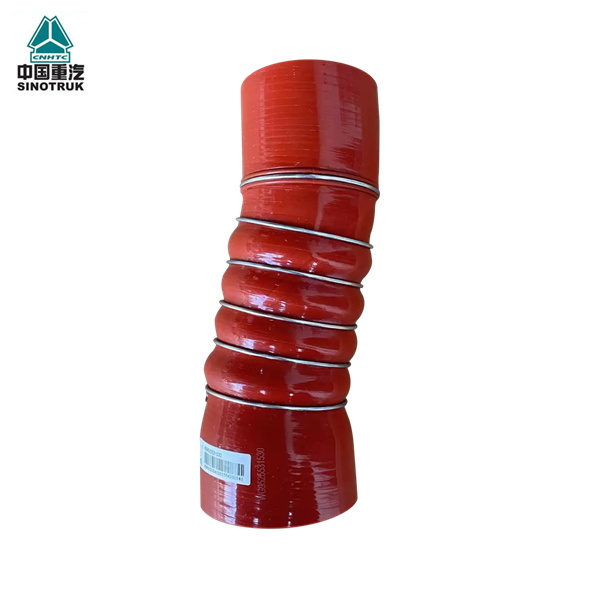 Intercooler pipe WG9525531530 Sinotruk HOWO Hohan N7G spare parts