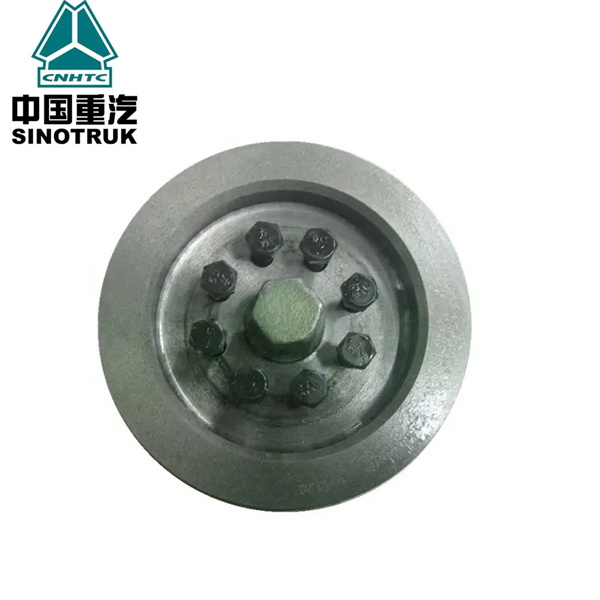Sinotruk HOWO truck engine parts aluminum v-belt pulley VG1500069017
