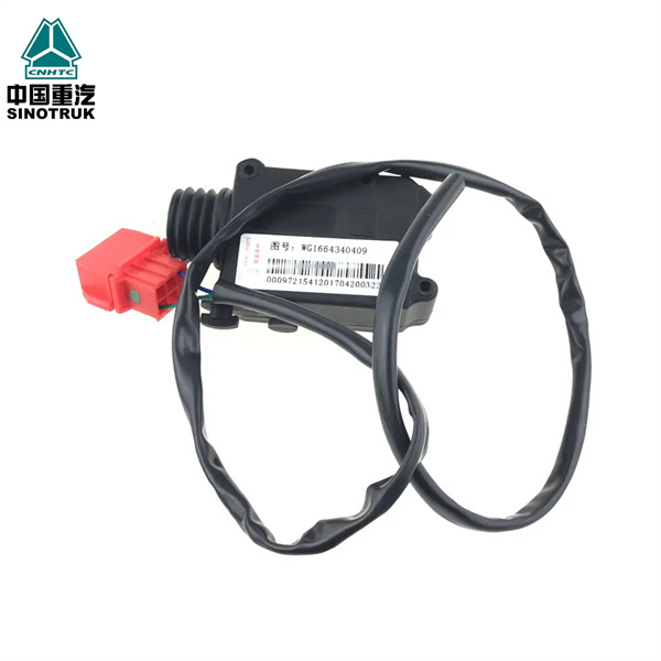 Sinotruk Howo A7 truck cabin door lock motor WG1664340409