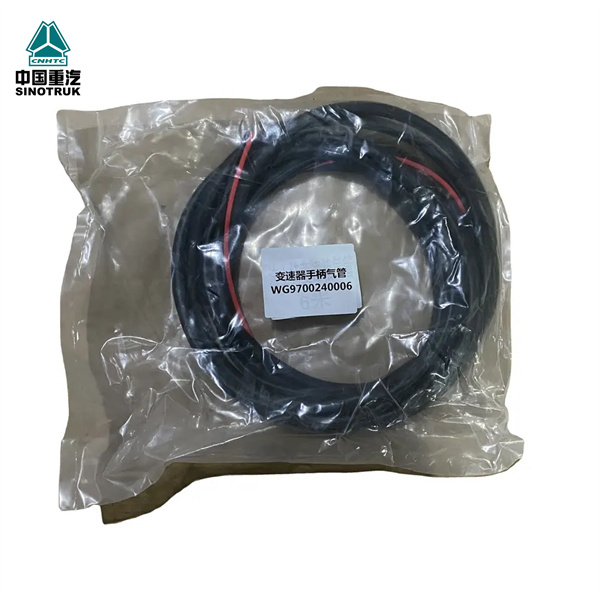 Transmission handle air pipe WG9700240006 for sinotruk howo