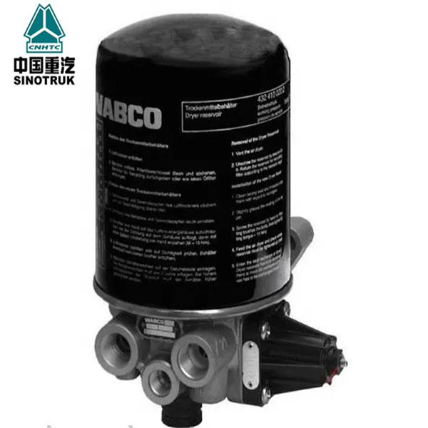 Sinotruk Howo truck Spare Parts A7 Air Dryer WG9000368471