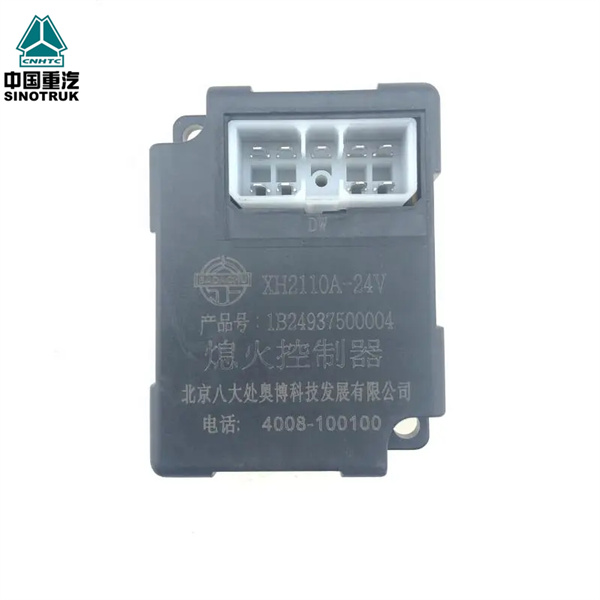 Sinotruk heavy duty truck spare parts flameout controller 1b24937500004