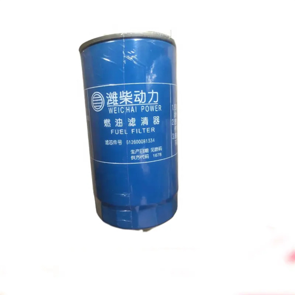 Reliable Supplier Sinotruk Howo Truck Parts diesel fuel filter 612600081333