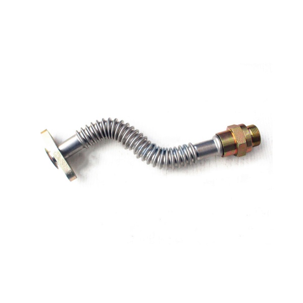 Genuine SINOTRUK HOWO T7H MAN Engine Turbocharger Oil Return Pipe 201V05703-5395 - OEM Turbo Oil Drain Tube