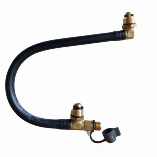 Sinotruk HOWO Genuine Air Dryer Hose 16 - Pneumatic Tube Assembly (Part No. 712W51290-0001)